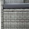 vidaXL - Tuinstoelen - 4 - st - poly - rattan - grijs