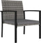 vidaXL - Tuinstoelen - 4 - st - poly - rattan - grijs