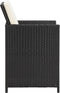 vidaXL - Tuinstoelen - 4 - st - poly - rattan - zwart