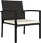 vidaXL - Tuinstoelen - 4 - st - poly - rattan - zwart