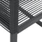 vidaXL - Tuinstoelen - 4 - st - poly - rattan - zwart