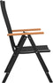 vidaXL - Tuinstoelen - 4 - st - poly - rattan - zwart