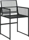 vidaXL - Tuinstoelen - 4 - st - poly - rattan - zwart