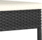 vidaXL - Tuinstoelen - 4 - st - poly - rattan - zwart
