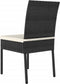 vidaXL - Tuinstoelen - 4 - st - poly - rattan - zwart