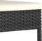 vidaXL - Tuinstoelen - 4 - st - poly - rattan - zwart