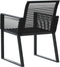 vidaXL - Tuinstoelen - 4 - st - poly - rattan - zwart