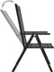 vidaXL - Tuinstoelen - 6 - st - inklapbaar - textileen - zwart
