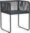 vidaXL - Tuinstoelen - 6 - st - met - kussens - poly - rattan - zwart