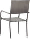vidaXL - Tuinstoelen - 6 - st - stapelbaar - poly - rattan - grijs