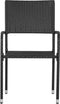 vidaXL - Tuinstoelen - 6 - st - stapelbaar - poly - rattan - zwart