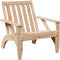 vidaXL - Tuinstoelen - Adirondack - 2 - st - 75x77x77 - cm - massief - grenenhout