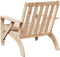 vidaXL - Tuinstoelen - Adirondack - 2 - st - 75x77x77 - cm - massief - grenenhout