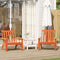 vidaXL - Tuinstoelen - Adirondack - 2 - st - 75x77x77 - cm - grenenhout - wasbruin