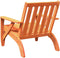 vidaXL - Tuinstoelen - Adirondack - 2 - st - 75x77x77 - cm - grenenhout - wasbruin