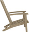vidaXL - Tuinstoelen - Adirondack - 2 - st - polypropeen - lichtbruin