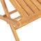 vidaXL - Tuinstoelen - inklapbaar - 2 - st - 47x47x89 - cm - massief - teakhout