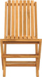 vidaXL - Tuinstoelen - inklapbaar - 2 - st - 47x47x89 - cm - massief - teakhout