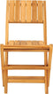 vidaXL - Tuinstoelen - inklapbaar - 2 - st - 47x61x90 - cm - massief - teakhout