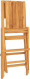 vidaXL - Tuinstoelen - inklapbaar - 2 - st - 47x61x90 - cm - massief - teakhout