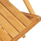 vidaXL - Tuinstoelen - inklapbaar - 2 - st - 55x61x90 - cm - massief - teakhout