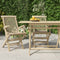vidaXL - Tuinstoelen - inklapbaar - 2 - st - 56x61x89 - cm - massief - teakhout - grijs