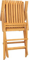vidaXL - Tuinstoelen - inklapbaar - 2 - st - 61x67x90 - cm - massief - teakhout