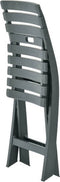 vidaXL - Tuinstoelen - inklapbaar - 2 - st - kunststof - groen