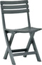 vidaXL - Tuinstoelen - inklapbaar - 2 - st - kunststof - groen