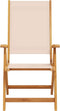 vidaXL - Tuinstoelen - inklapbaar - 2 - st - massief - acaciahout - en - textileen