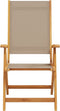 vidaXL - Tuinstoelen - inklapbaar - 2 - st - massief - acaciahout - en - textileen