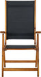 vidaXL - Tuinstoelen - inklapbaar - 2 - st - massief - acaciahout - en - textileen
