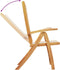 vidaXL - Tuinstoelen - inklapbaar - 2 - st - massief - acaciahout - en - textileen