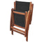vidaXL - Tuinstoelen - inklapbaar - 2 - st - massief - acaciahout - en - textileen