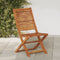 vidaXL - Tuinstoelen - inklapbaar - 2 - st - massief - acaciahout