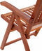 vidaXL - Tuinstoelen - inklapbaar - 2 - st - massief - acaciahout - bruin