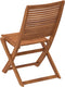 vidaXL - Tuinstoelen - inklapbaar - 2 - st - massief - acaciahout
