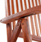 vidaXL - Tuinstoelen - inklapbaar - 2 - st - massief - acaciahout - bruin