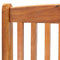 vidaXL - Tuinstoelen - inklapbaar - 2 - st - massief - acaciahout