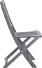 vidaXL - Tuinstoelen - inklapbaar - 2 - st - massief - acaciahout
