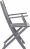 vidaXL - Tuinstoelen - inklapbaar - 2 - st - massief - acaciahout
