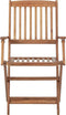 vidaXL - Tuinstoelen - inklapbaar - 2 - st - massief - acaciahout