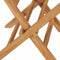 vidaXL - Tuinstoelen - inklapbaar - 2 - st - massief - teakhout