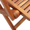 vidaXL - Tuinstoelen - inklapbaar - 2 - st - met - armleuning - massief - acaciahout