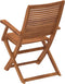 vidaXL - Tuinstoelen - inklapbaar - 2 - st - met - armleuning - massief - acaciahout