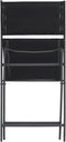 vidaXL - Tuinstoelen - inklapbaar - 2 - st - staal - en - textileen