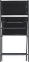 vidaXL - Tuinstoelen - inklapbaar - 2 - st - staal - en - textileen