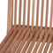 vidaXL - Tuinstoelen - inklapbaar - 4 - st - massief - teakhout
