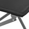 vidaXL - Tuinstoelen - inklapbaar - 4 - st - staal - en - textileen - zwart