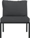 vidaXL - Tuinstoelen - met - grijze - kussens - 2 - st - 60x74x79 - cm - staal